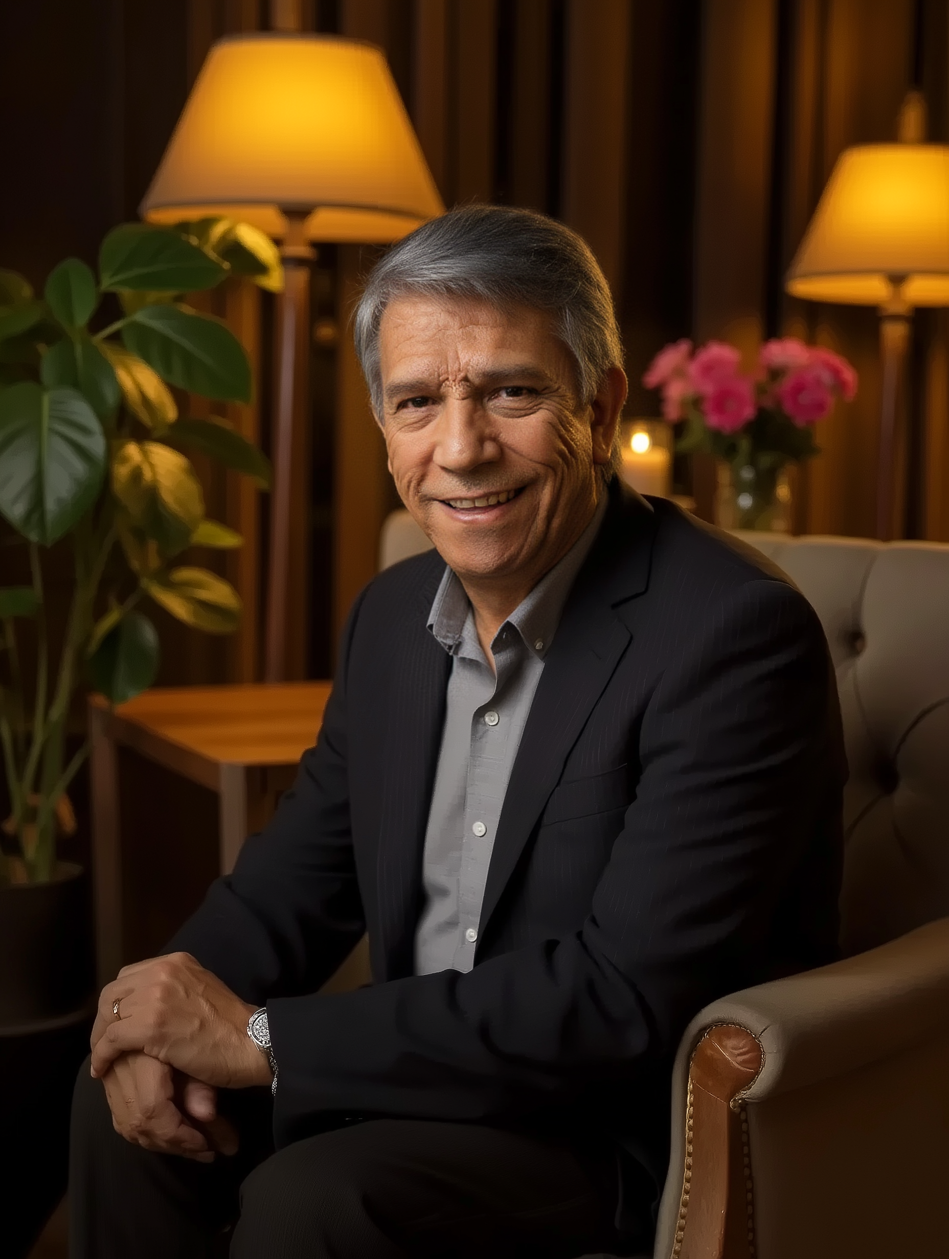 Daniel J. Moena Pizarro, autor del libro
